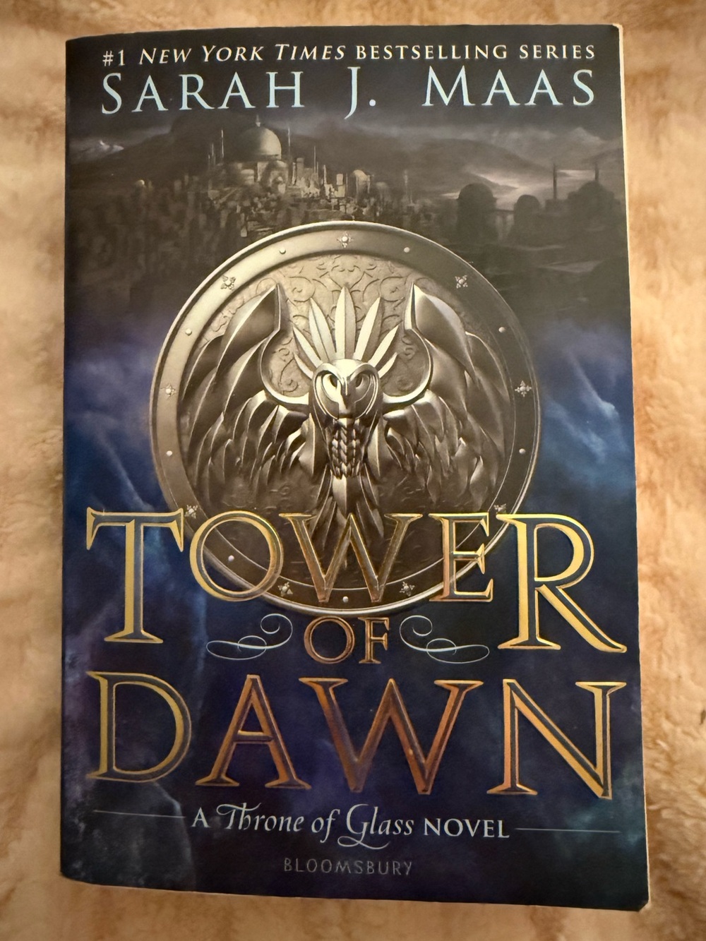 Tower Of Dawn OOP Original Cover Paperback Book by Sarah J Maas